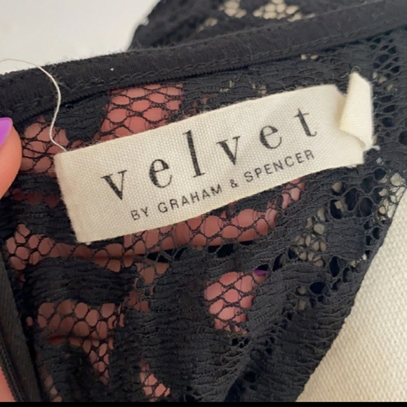 Vintage Little Black lace dress - Picture 5 of 6